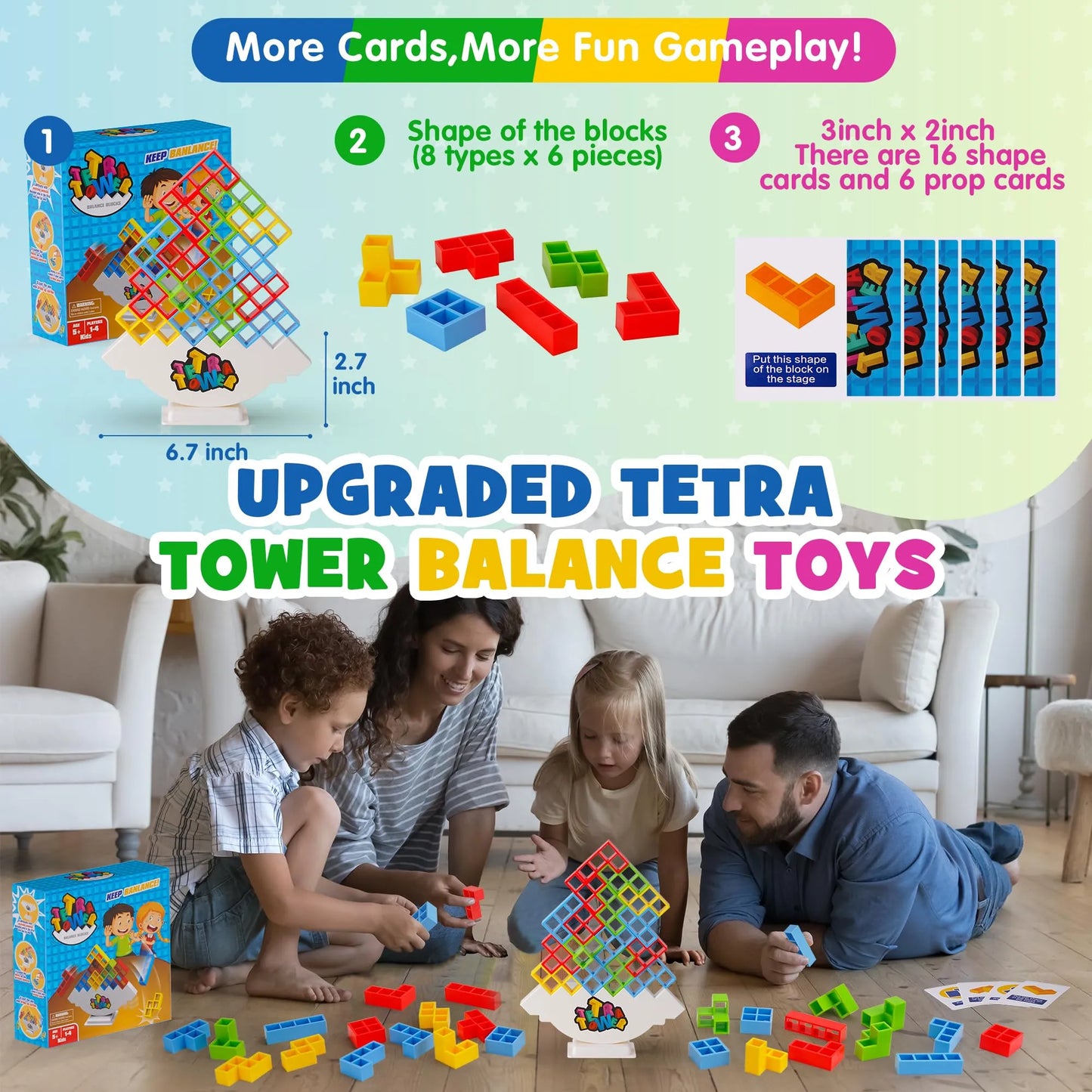Tetra Tower Balance Spielzeug